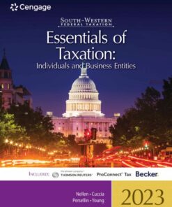 ebook for south western federal taxation 2023 essentials of taxation individuals and business entities 26th edition by annette nellen