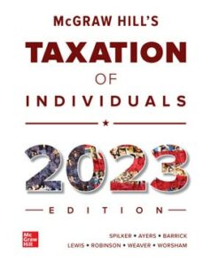 ebook mcgraw hills taxation of individuals 2023 edition 14th edition by brian spilker