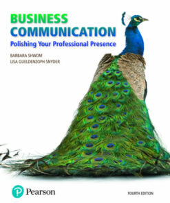 instructor manual for business communication polishing your professional presence 4th edition barbara g. shwom