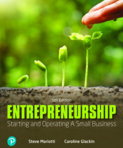 instructor manual for entrepreneurship starting and operating a small business 5th edition caroline glackin