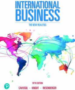 instructor manual for international business the new realities 5th edition s. tamer cavusgil