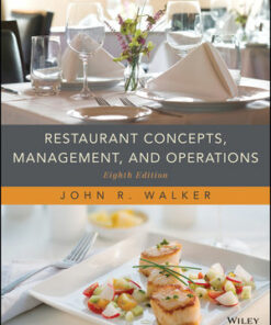 instructor manual with test bank for restaurant concepts management and operations 8th edition john r. walker