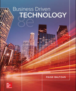 instructor manuals for business driven technology 8th edition by paige baltzan