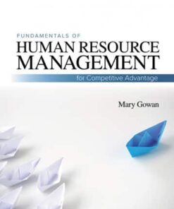 instructor manuals for fundamentals of human resource management for competitive advantage by gowan