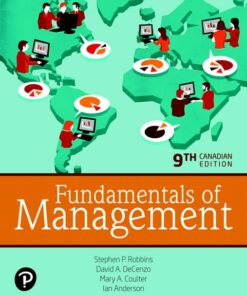 instructor manuals for fundamentals of management 9th canadian edition stephen p. robbins