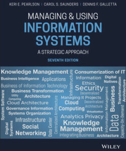 instructor manuals for managing and using information systems a strategic approach 7th edition keri e. pearlson