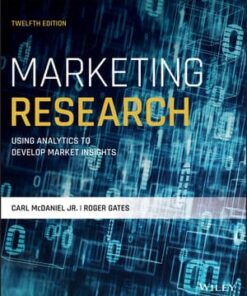 instructor manuals for marketing research 12th edition carl mcdaniel