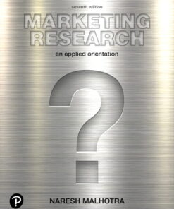 instructors manual for marketing research an applied orientation 7th edition naresh k. malhotra