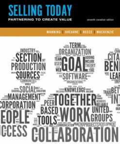 instructors resource for selling today creating customer value seventh canadian edition 7e gerald l manning