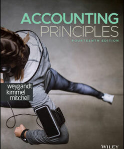 solution manauls for accounting principles14th edition jerry j. weygandt