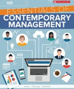 solution manual for essentials of contemporary management 7th canadian edition by gareth r. jones