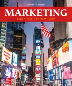 solution manual for marketing 15th edition by roger kerin