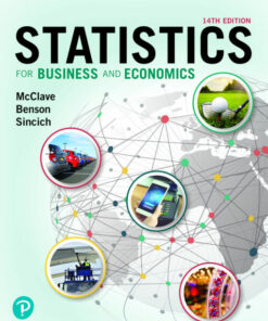 solution manual for statistics for business and economics 14th edition james t. mcclave