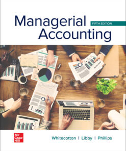 solution manuals fofor managerial accounting 5th edition by stacey whitecotton