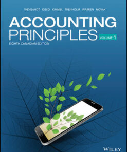 solution manuals for accounting principles volume 1 8th canadian edition jerry j. weygandt