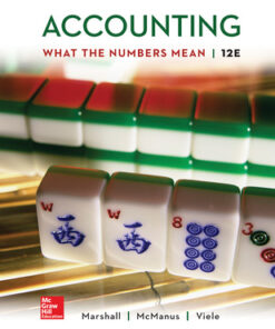 solution manuals for accounting what the numbers mean 12th edition by david marshall