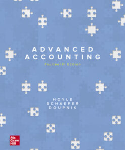 solution manuals for advanced accounting 14e by joe ben hoyle