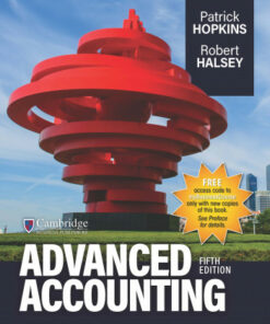 solution manuals for advanced accounting 5e