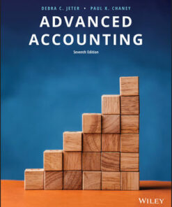 solution manuals for advanced accounting 7th edition debra c. jeter