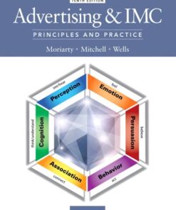 solution manuals for advertising imc principles and practice 10e sandra moriarty