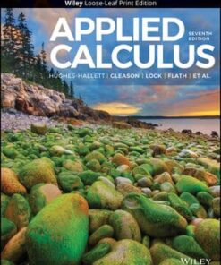 solution manuals for applied calculus 7th edition deborah hughes hallett