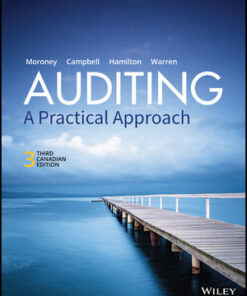 solution manuals for auditing a practical approach 3rd canadian edition robyn moroney