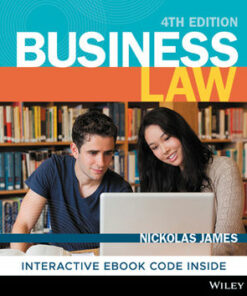 solution manuals for business law 4th edition nickolas james