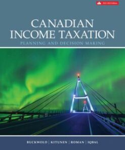 solution manuals for canadian income taxation 2022 2023 25th edition