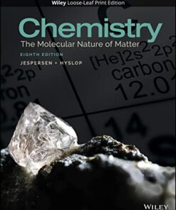 solution manuals for chemistry the molecular nature of matter 8th edition by neil d. jespersen