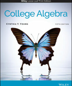 solution manuals for college algebra 5th edition cynthia y. young