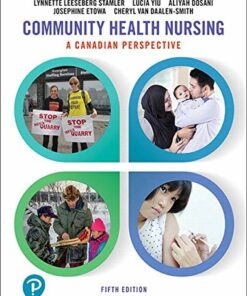 solution manuals for community health nursing a canadian perspective 5th edition lynnette leeseberg stamler