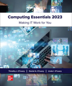 solution manuals for computing essentials 2023 29th edition by timothy oleary