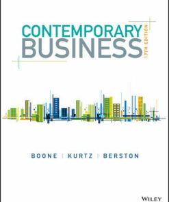 solution manuals for contemporary business 17th edition louis e. boone