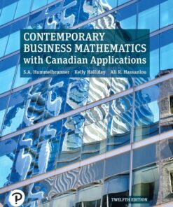 solution manuals for contemporary business mathematics with canadian applications 12e sieg a. hummelbrunner