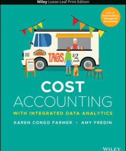 solution manuals for cost accounting with integrated data analytics 1st edition by karen congo farmer