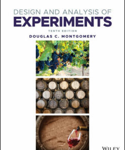 solution manuals for design and analysis of experiments 10th edition douglas c. montgomery