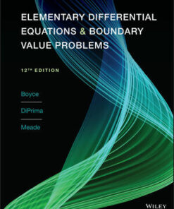 solution manuals for elementary differential equations and boundary value problems 12th edition william e. boyce