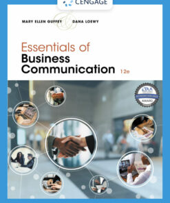 solution manuals for essentials of business communication 12th edition