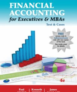 solution manuals for financial accounting for executives mbas 4e by simko ferris wallace