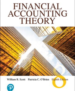 solution manuals for financial accounting theory 8e william r. scott