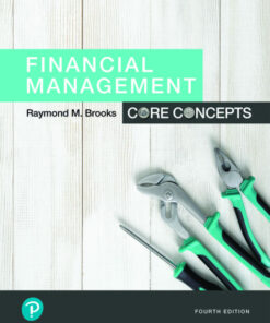 solution manuals for financial management core concepts plus mylab finance with pearson etext — access card package 4e raymond brooks