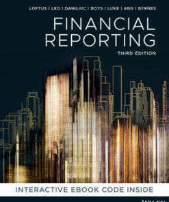 solution manuals for financial reporting 3rd edition janice loftus