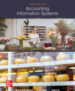 solution manuals for for accounting information systems 3rd edition by vernon richardson