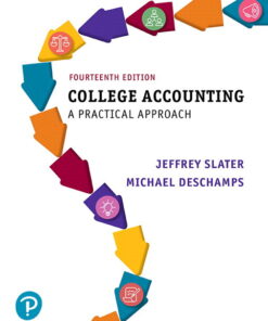 solution manuals for for college accounting a practical approach 14th edition jeffrey slater