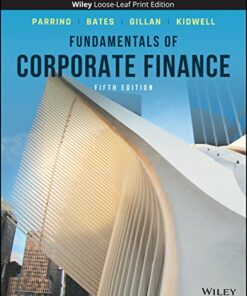 solution manuals for fundamentals of corporate finance 5th edition by robert parrino