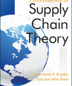 solution manuals for fundamentals of supply chain theory lawrence v. snyder