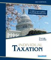 solution manuals for individual taxation 2021 james w. pratt william n. kulsrud