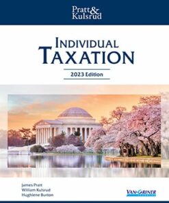 solution manuals for individual taxation 2023 by james w. pratt