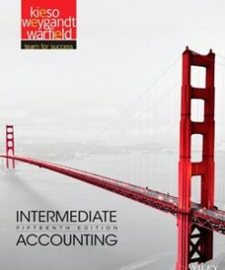 solution manuals for intermediate accounting 15th edition donald e. kieso