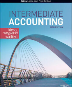 solution manuals for intermediate accounting 18th edition by donald e. kieso